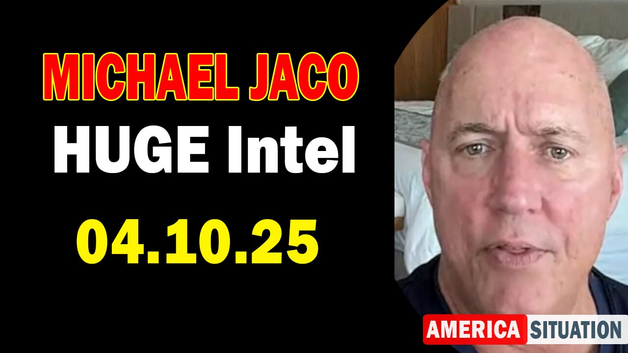 Michael Jaco HUGE Intel 04.10.25: "The Tariff War Against The Deep State! Important Update By Michael Jaco"