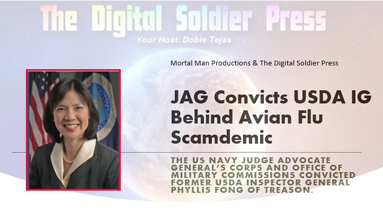 JAG Convicts USDA IG Behind Avian Flu Scamdemic