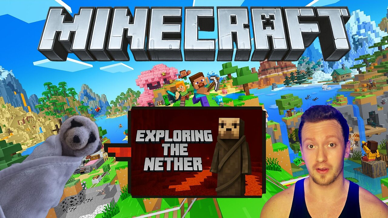 🔴 Minecraft - Exploring the Nether - DAY 6