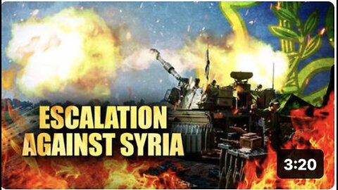 "Israel Intensifies Actions Against Syria"