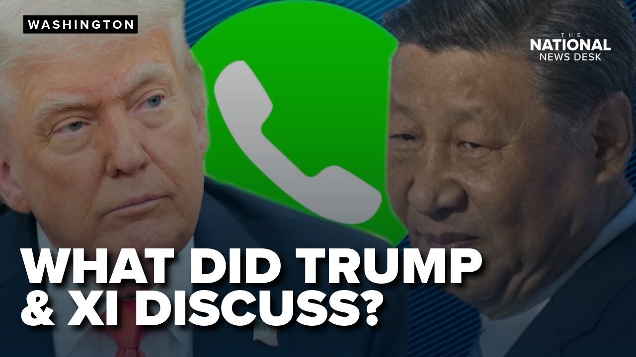 What did Trump and China's Xi Jinping discuss on 90-minute phone call?
