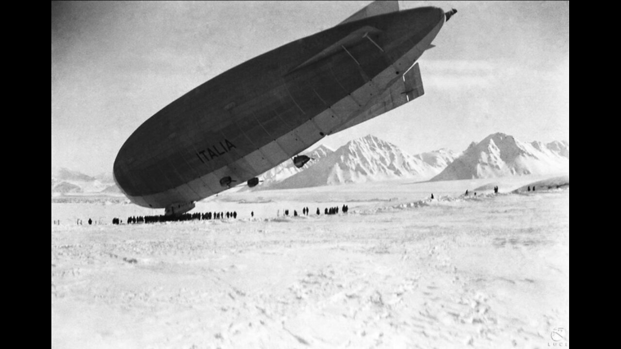 Airships were the preferred method of traveling