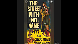 CS #254 The Street with No Name (1948) Classic Movie, Mark Stevens, Nancy Gates