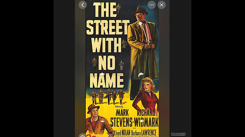 CS #254 The Street with No Name (1948) Classic Movie, Mark Stevens, Nancy Gates