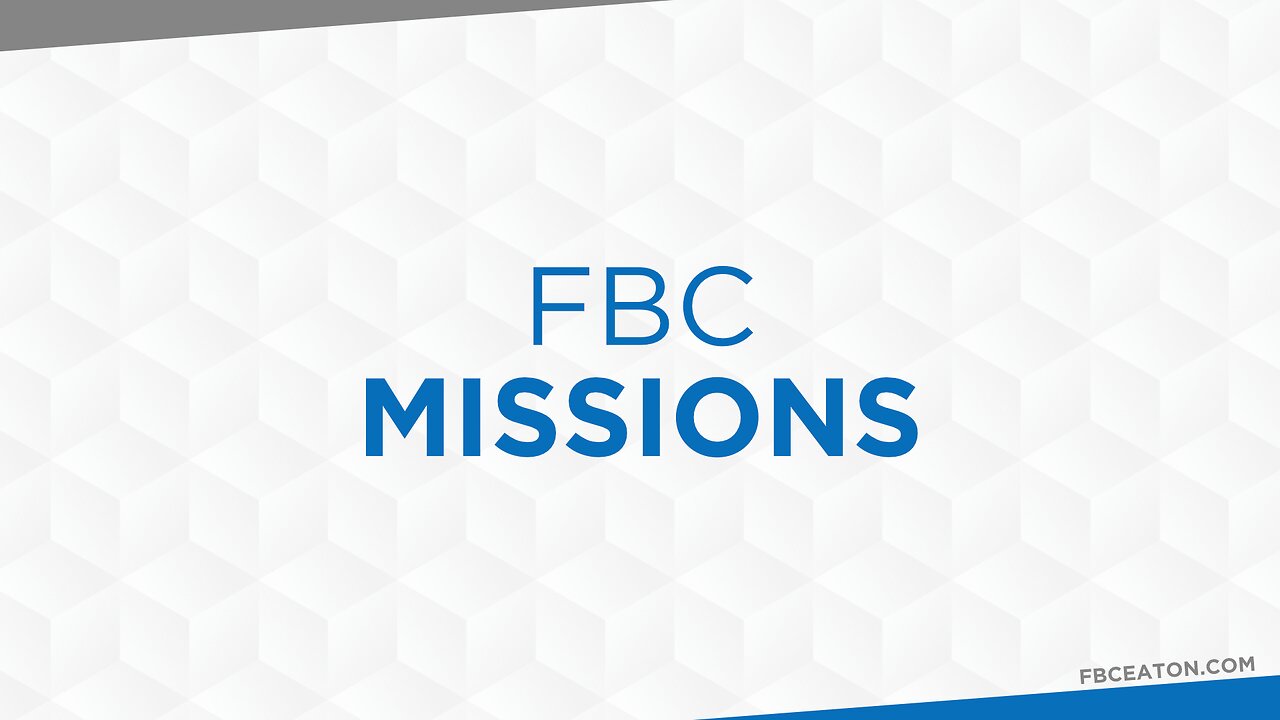 03-06-25 - FBC Missions - Andrew Stensaas