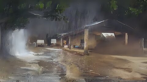 Rain Sounds for Sleeping with Heavy Rain and Thunderstorm Sounds for Sleeping