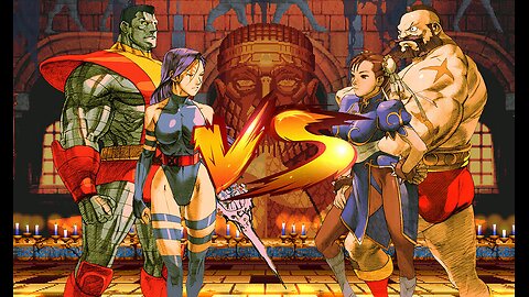 [REQUESTED] #078: Psylocke, Chun-Li, Colossus, Zangief \ X-MEN Vs STREET FIGHTER