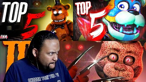 TOP 5 FNAF SONGS Five Nights Music 2020 - 2022 Reaction