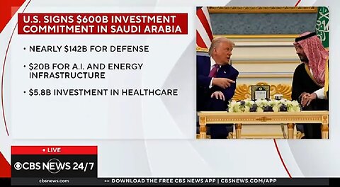 TRUMP SIGNS $600 BILLION DEAL WITH SAUDIS FOR VISION 2030 & NEOMS SMART CITY PRISON! 🔥