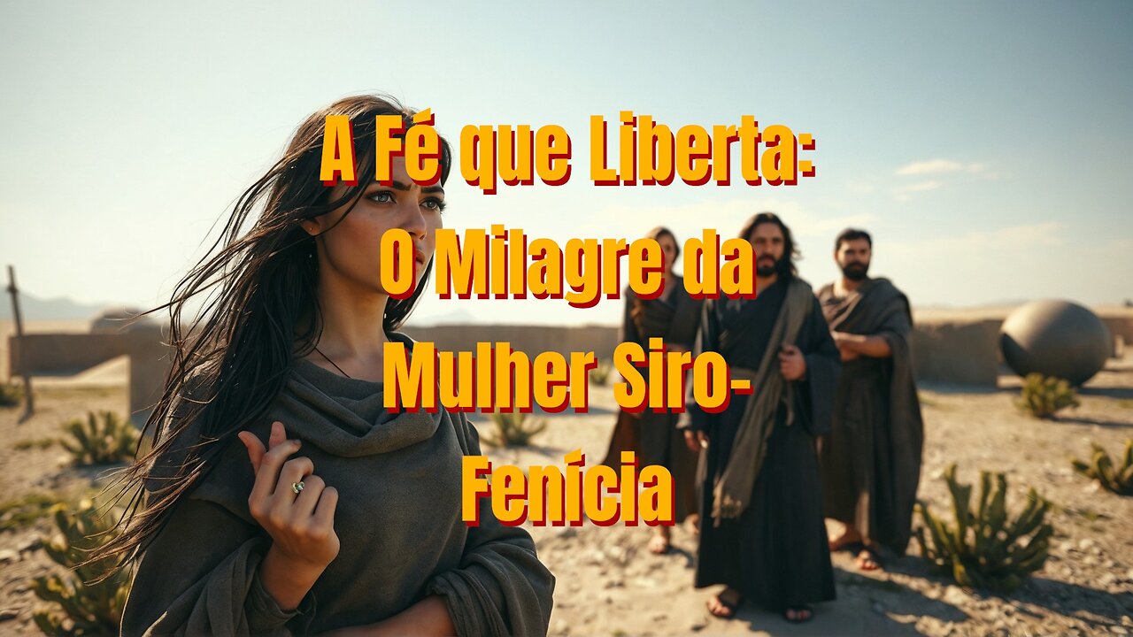 A Fé que Liberta: O Milagre da Mulher Siro-Fenícia! graça divina.