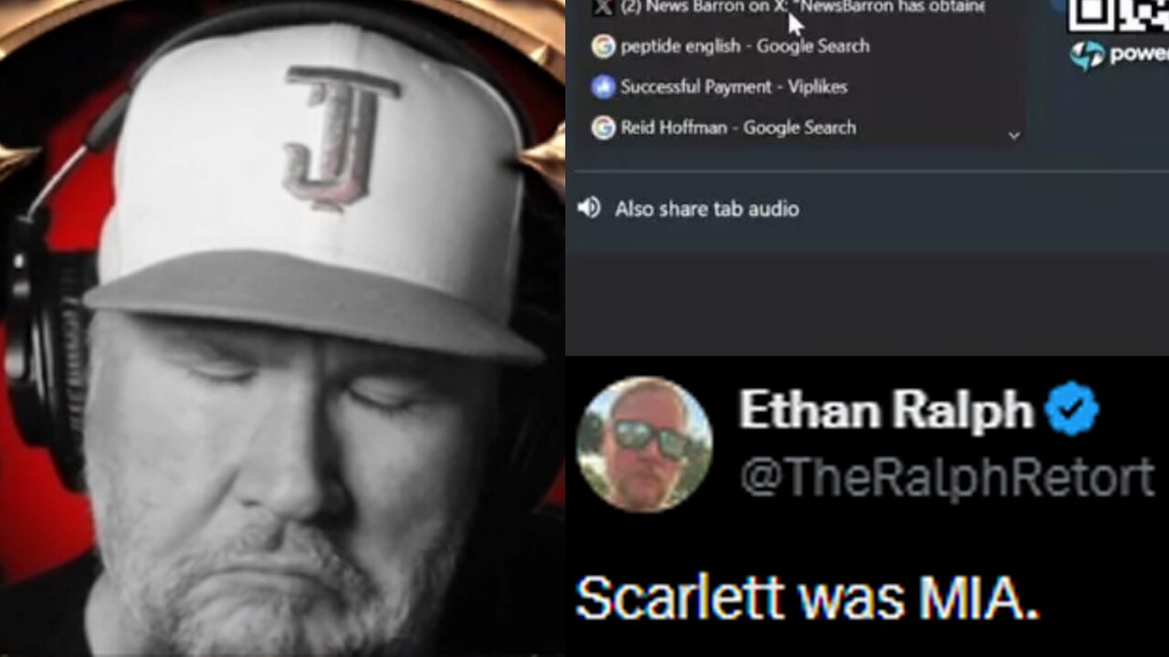 ETHAN RALPH DELETES SCARLETT HAMPTON CRASH OUT STREAMS