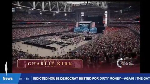 🙏🎶Thousands Join in Beautiful Harmony Singing Hallelujah at Charlie Kirk's Memorial♥️