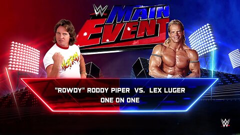 WWE 2k25 Roddy Piper vs Lex Lugar