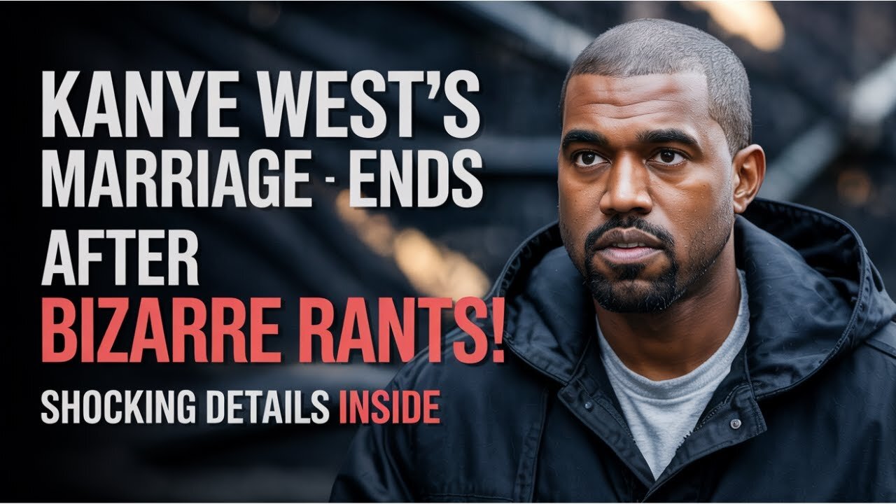 KANYE WEST'S Marriage Ends After Bizarre Rants!