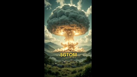 ATOMIC BOMB CREATED $GTOM TOKEN MEME PET