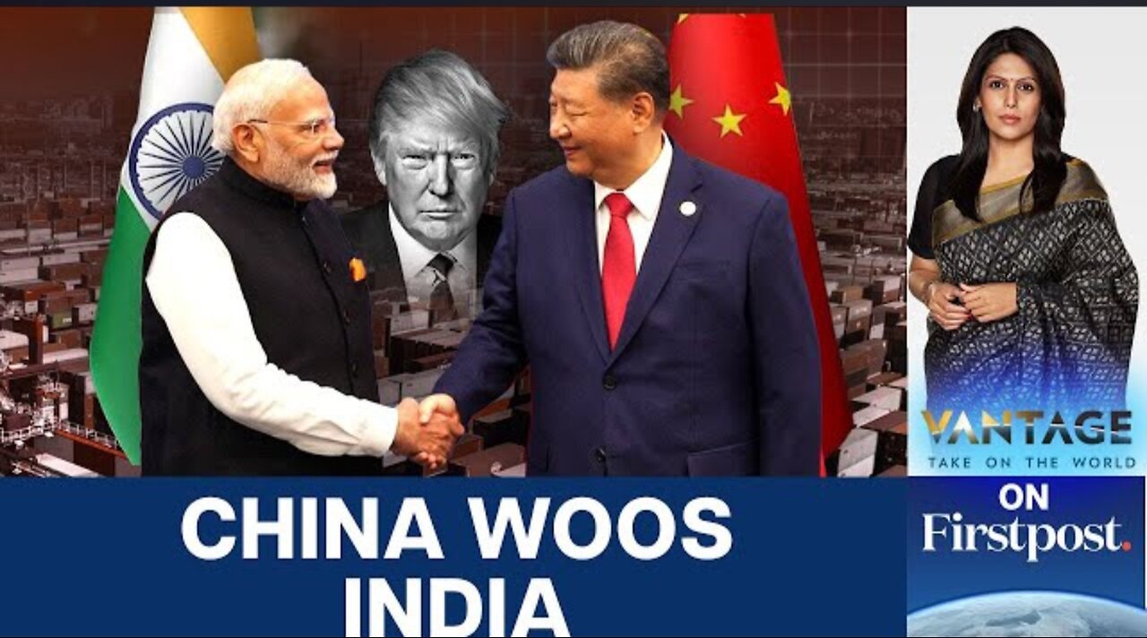 Trump Trade : china courts India After USTariffs.
