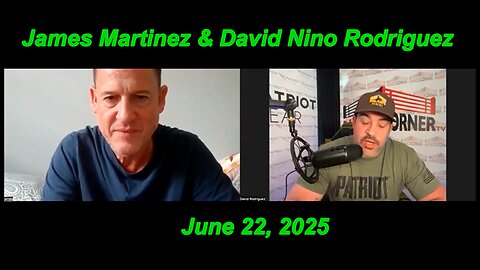 MK ULTRA Whistleblower James Martinez - RED ALERT! "THE AI END GAME & FINAL HOUR" June 22, 2025