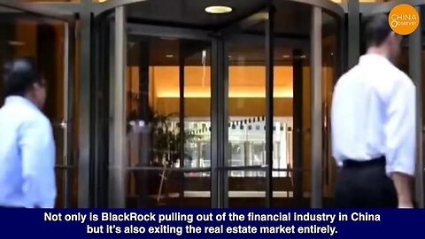 "China's Economy Struggles: BlackRock Exits Shanghai as Foreign Investment Plunges 99%"
