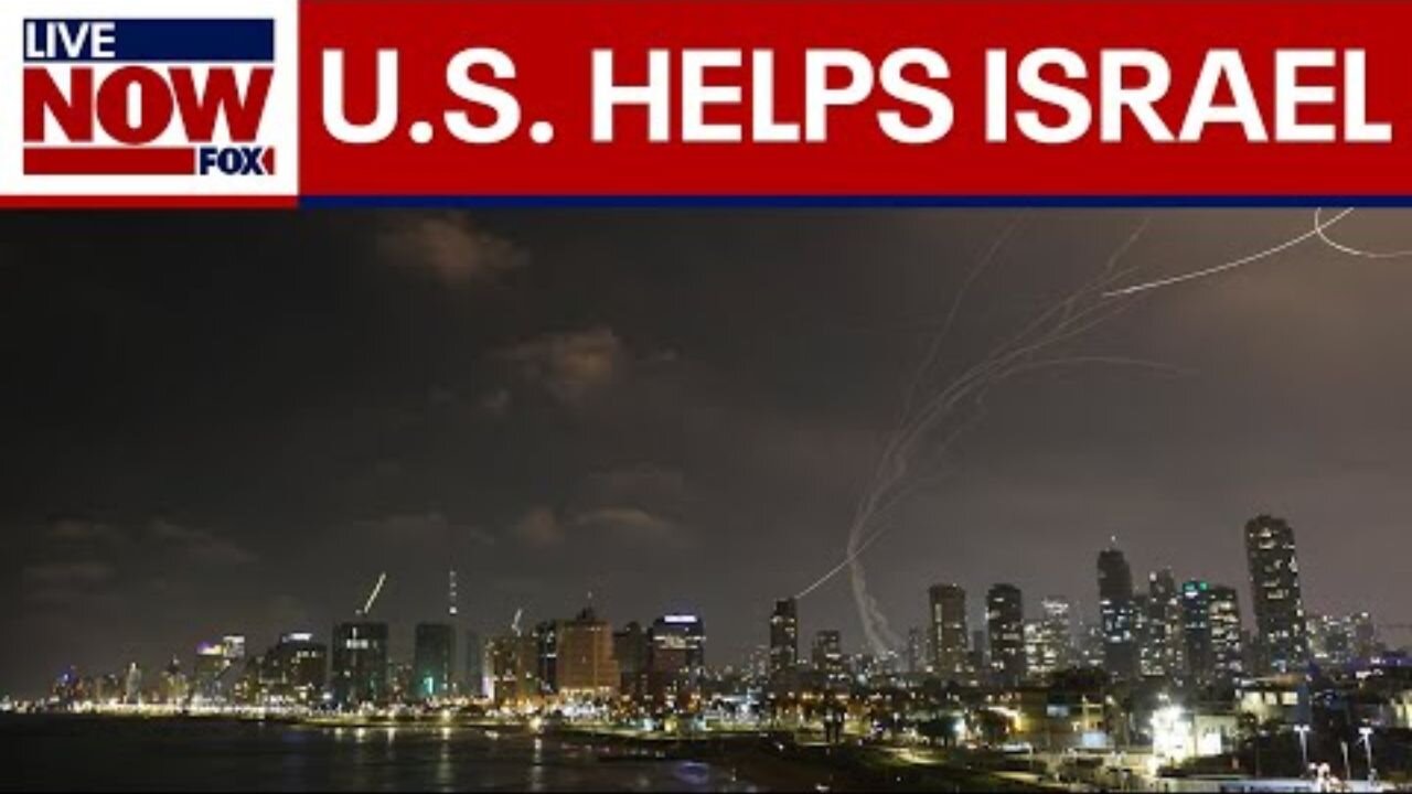 🚨 U.S. Military Helps Israel Intercept Iranian Missiles | Tensions Escalate in the Middle East