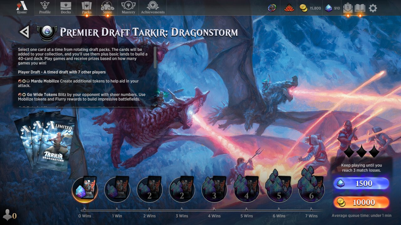 FNM - Tarkir: Dragonstorm Draft 5-2-2025