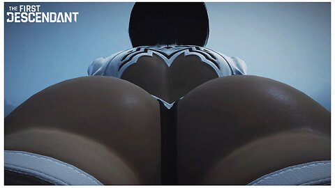 🤍View of Sharen Jiggly Big Booty as 2P in Game | The First Descendant (18+) 🖤 PT2