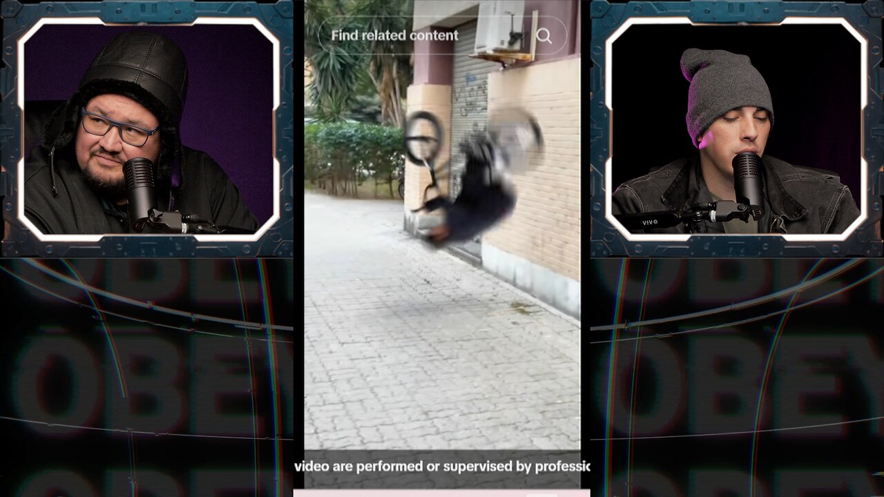☢️Is it A.I. or Real Bike TRICKS & Human Cannonball☢️