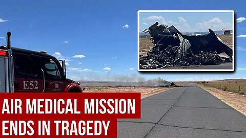 Medical Plane Crashes in Arizona, All 4 Onboard Killed