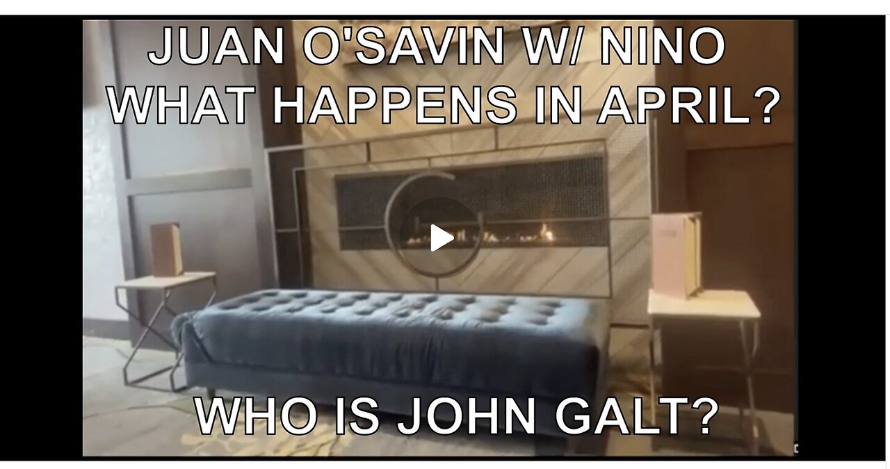JUAN O'SAVIN W/ NINO WHAT HAPPENS NEXT? TRUMP, ELECTION AND MORE. SGANON, WHO IS JOHN GALT?