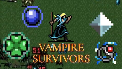 Passando da Floresta Insana - Vampire Survivors