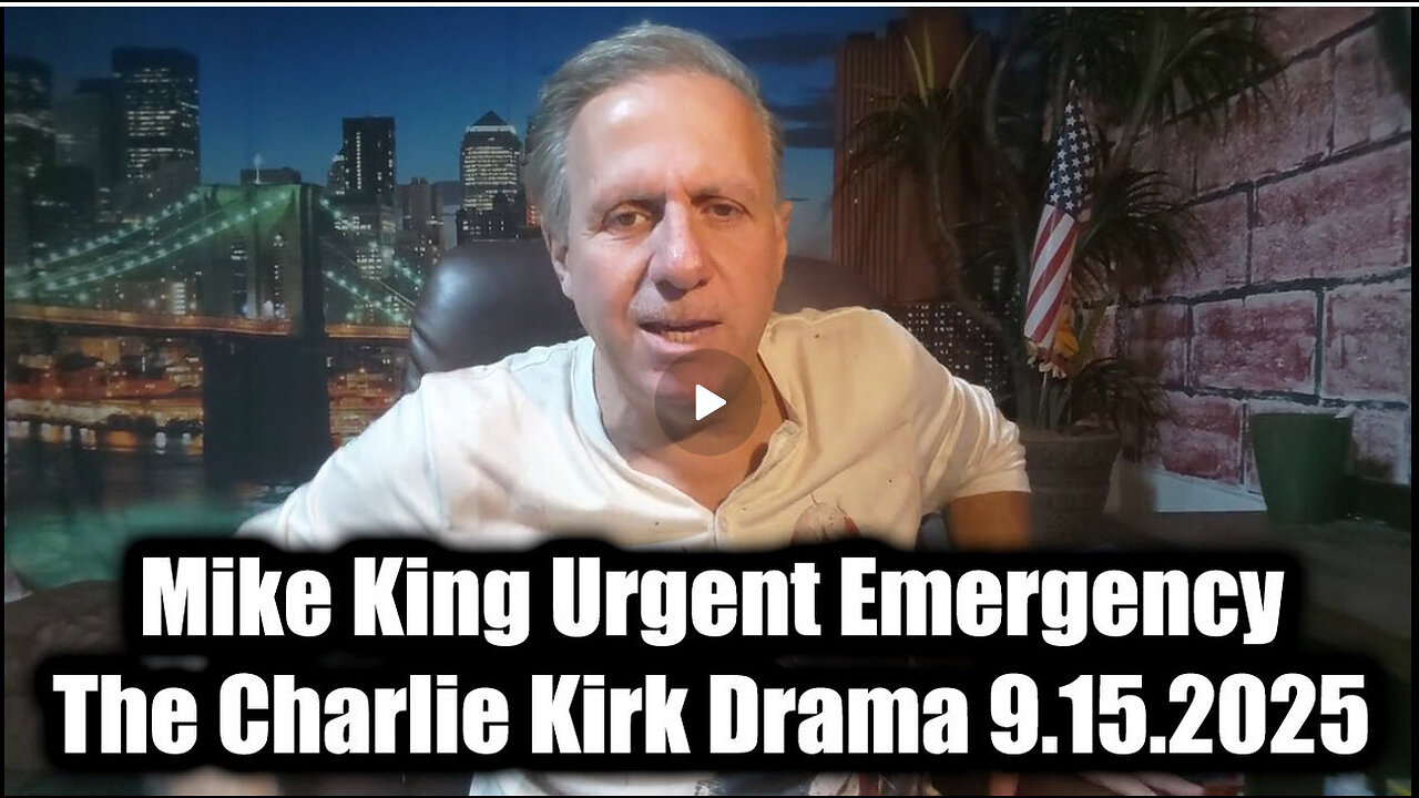 Mike King - Urgent Emergency 9.15.25 - The Charlie Kirk Drama