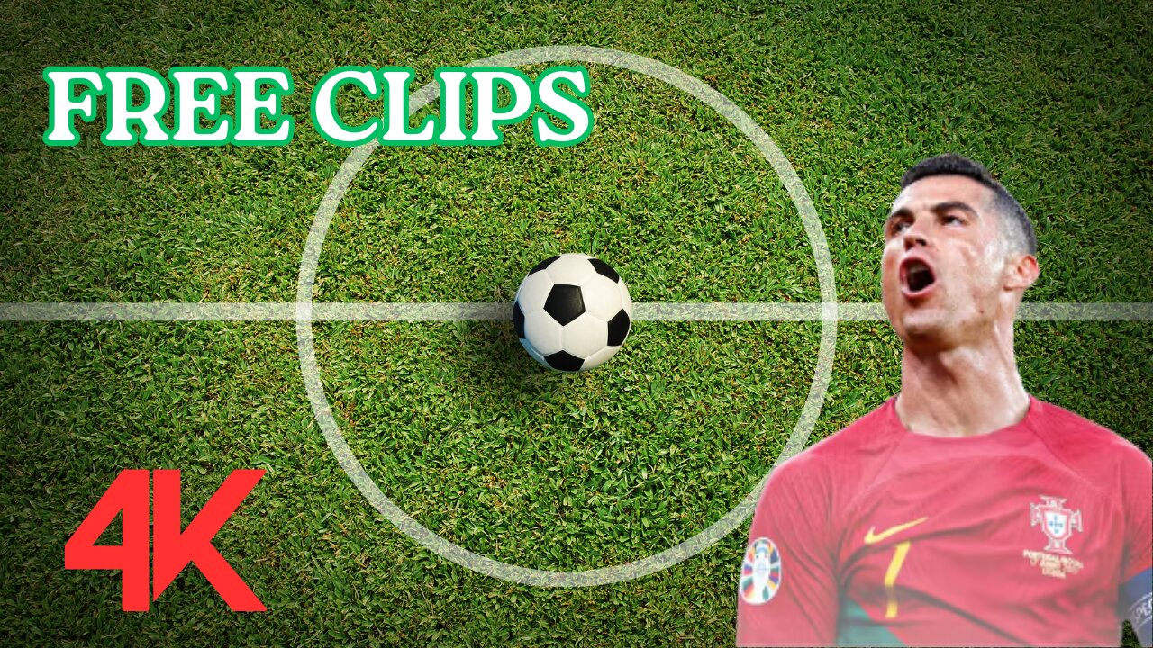 Cristiano Ronaldo "The GOAT" | Free Clips for Edits