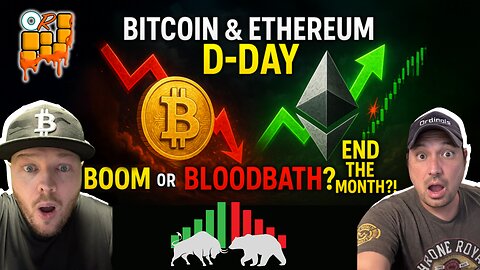 🚨 Bitcoin & Ethereum D-DAY: BOOM or BLOODBATH?! August Bull Streak on the Line! 📉📈🔥