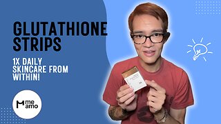 Glutathione Strips! 😱 Skincare from within! 👏 Want an even toned bright and tight skin? I got you! 💯 Meamoshop w/code Robbie 🥰