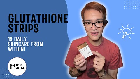 Glutathione Strips! 😱 Skincare from within! 👏 Want an even toned bright and tight skin? I got you! 💯 Meamoshop w/code Robbie 🥰