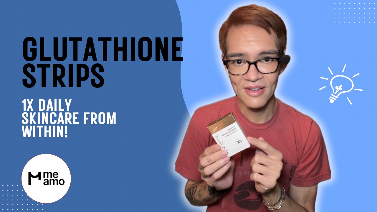 Glutathione Strips! 😱 Skincare from within! 👏 Want an even toned bright and tight skin? I got you! 💯 Meamoshop w/code Robbie 🥰