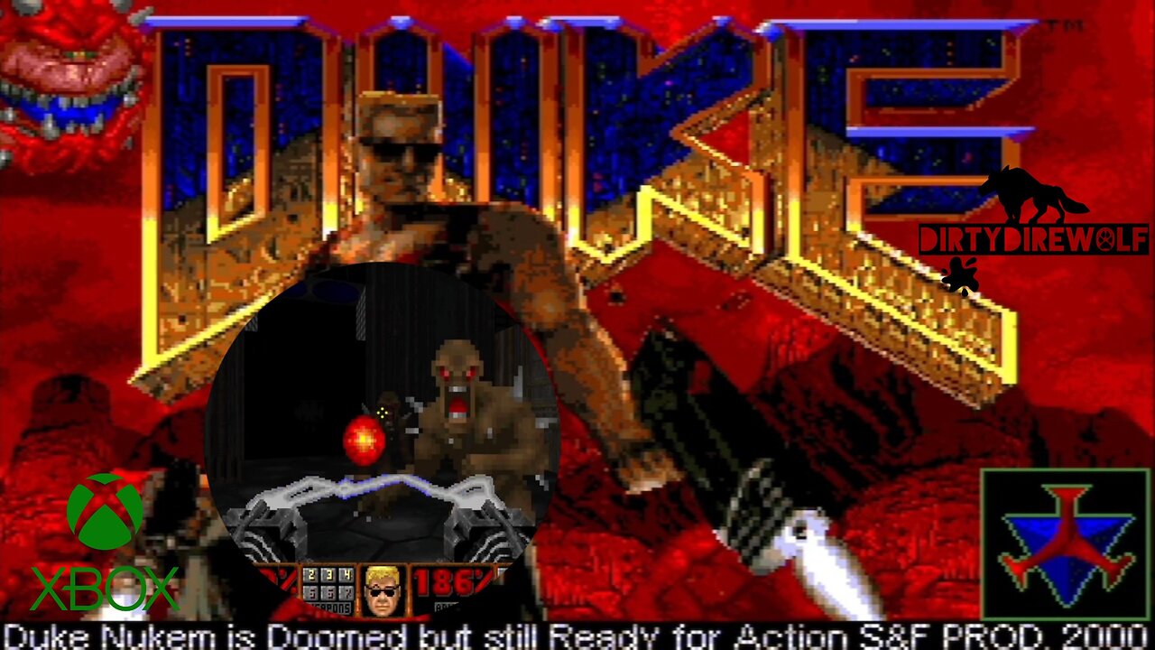 DUKE gameplay (Doom mod)