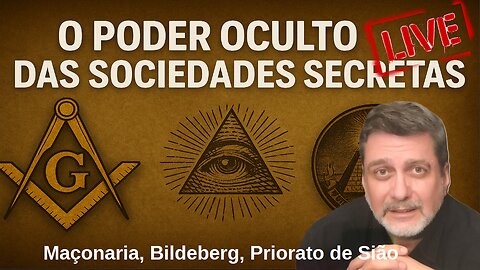 Maçonaria Illuminatti Bildeberg - As origens - Live de 14_11_2025