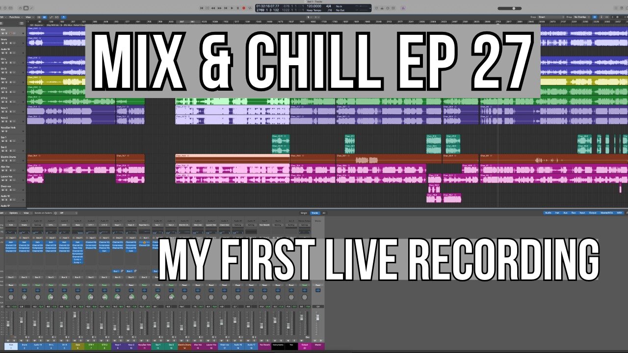 Mix & Chill Ep 27: My First Live Gig Multitrack Recording