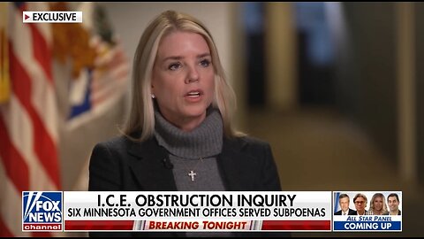 AG Bondi: ICE Wear Masks To Protect Themselves!