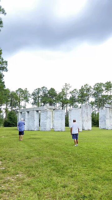 Bamahenge a replica of Stonehedge located in Elberta, Alabama