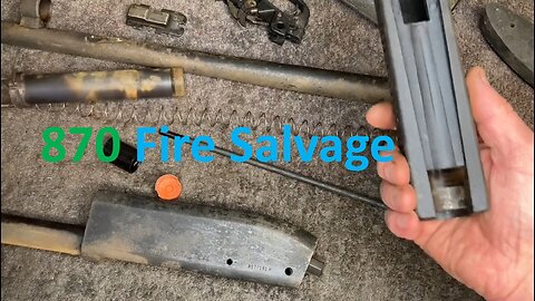 Remington 870 - House Fire Salvage & Reblue