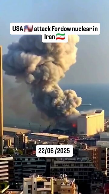 BREAKING: US Strikes Iran's Secret Nuclear Facility