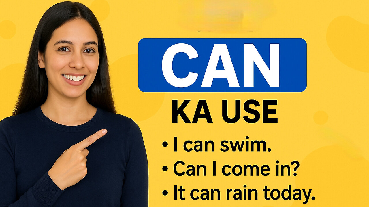 Can ka Use | Learn English Speaking Easily | Modal Verb Explained in Hind