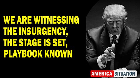 X22 Report Huge Intel: We Are Witnessing The Insurgency, The Stage Is Set, Playbook Known