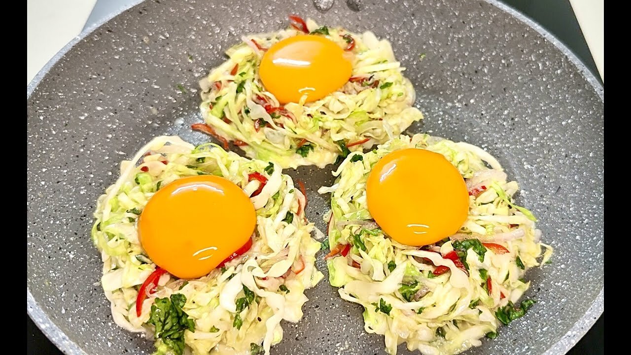 You Have Cabbage and Egg At Home!