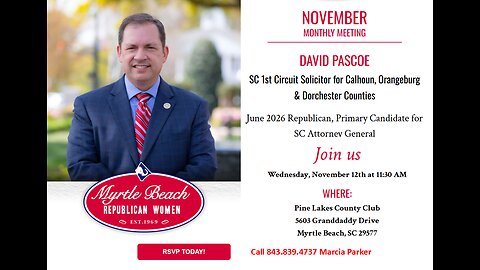 David Pascoe Tells It Like It Is