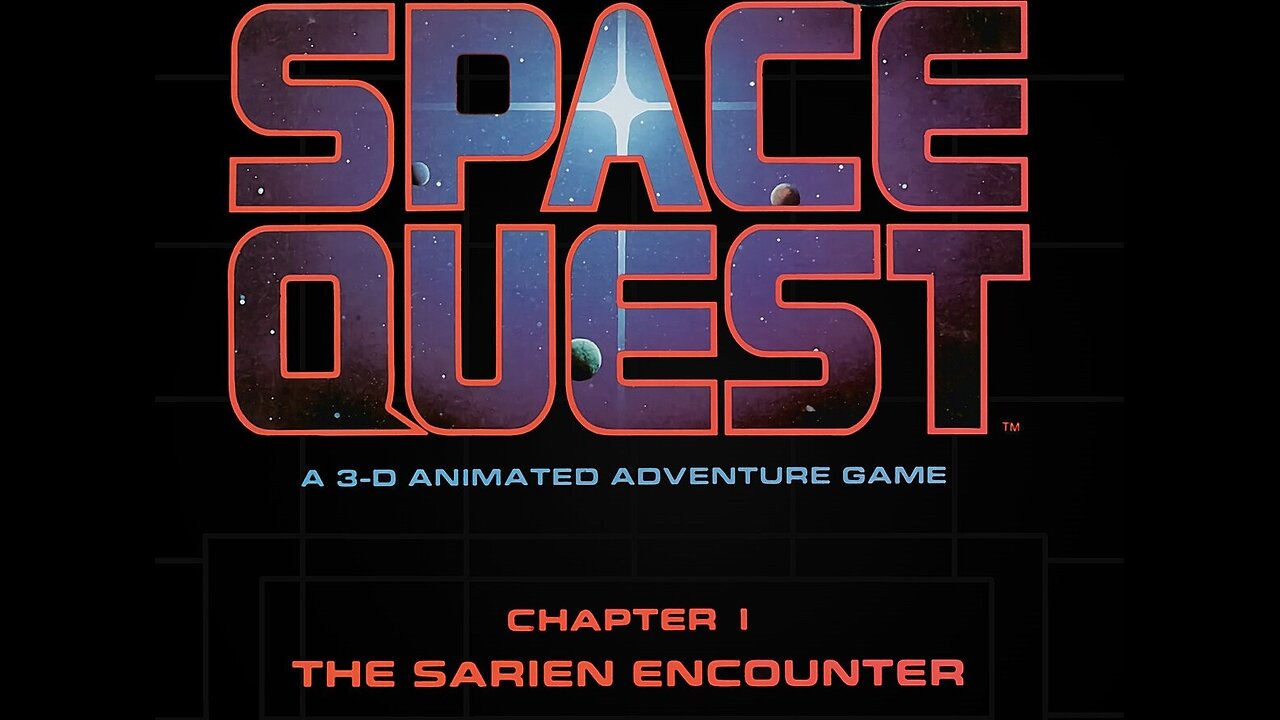 Space Quest (1986) - Full Walkthrough Movie