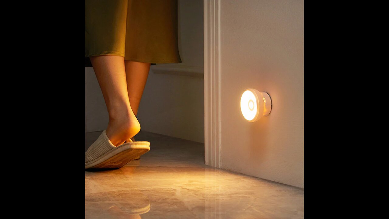 Rechargeable LED Indoor Stair Light, with Motion Sensor, for Bedroom, Bathroom, Hallway, Stairs