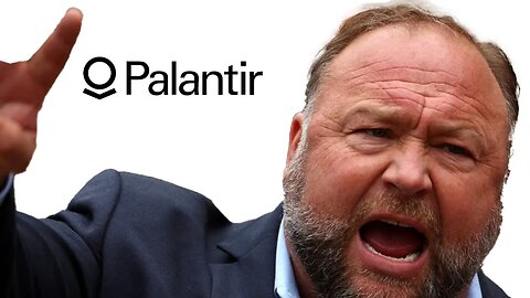 Alex Jones Can’t Stop Defending Palantir