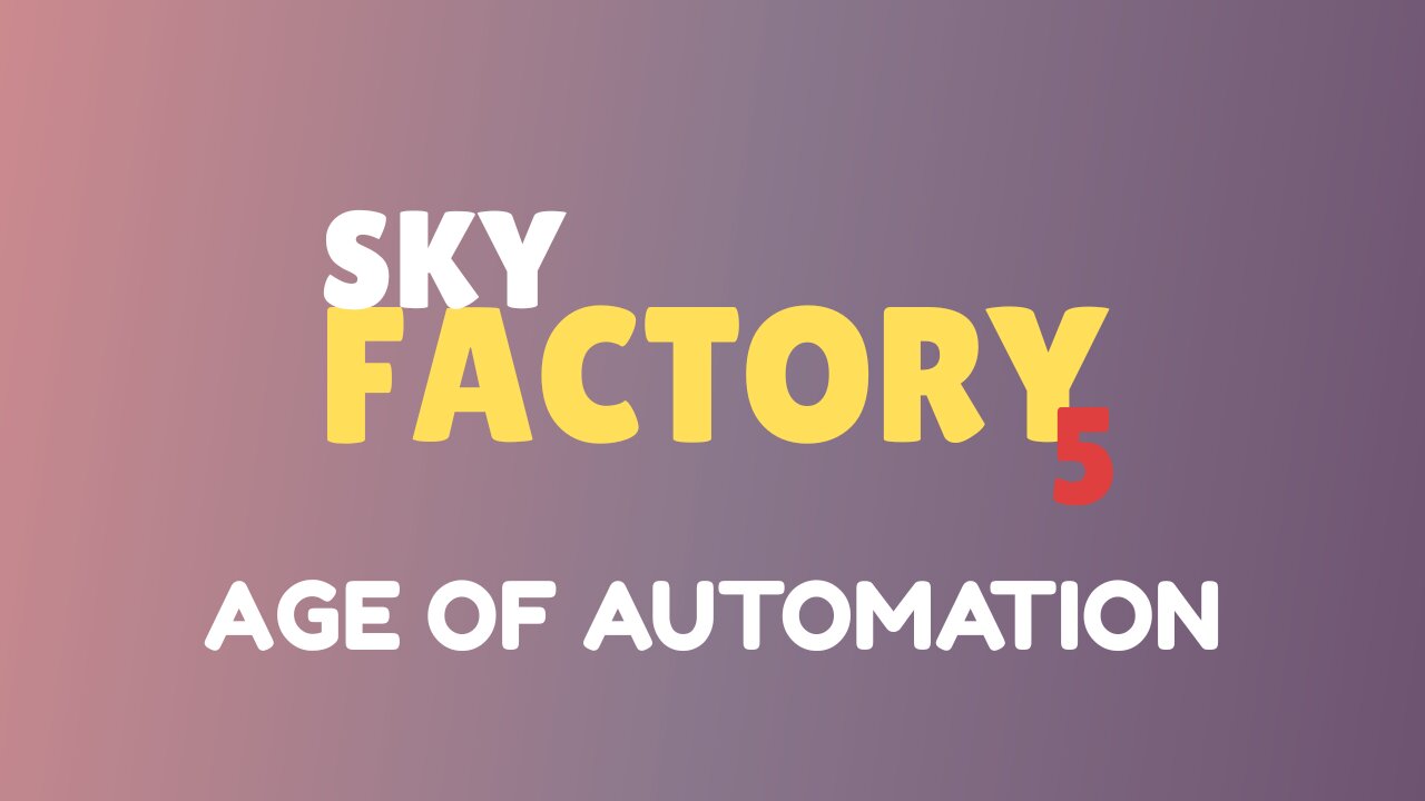 From NOTHING to EVERYTHING. | SkyFactory 5 Begins!